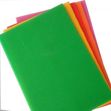 Coloured Polypropylene PP Plastic Twin Wall Hollow Fluted Cardboard Sheets/Plastic Corrugated Board