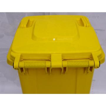 1100L plastic mobile garbage bin waste container trash container