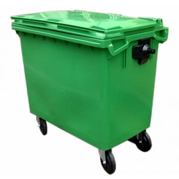 Plastic waste bin 360 liter garbage container prices