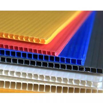 Factory 2-12mm Custom White/Yellow/Blue/Black Corflute PP Hollow Board/Corrugated Plastic Sheet