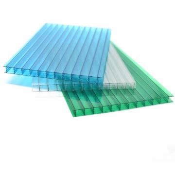 OEM Customized 16/18mm 3X-Wall Polycarbonate Hollow Sheets
