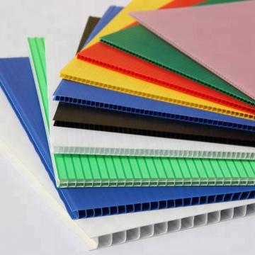 Protection Polypropylene PP Hollow Corrugated Plastic Sheets Factory Supplier