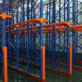 New Products Stackable Movable Textile Fabric Roll Rack For Transportation